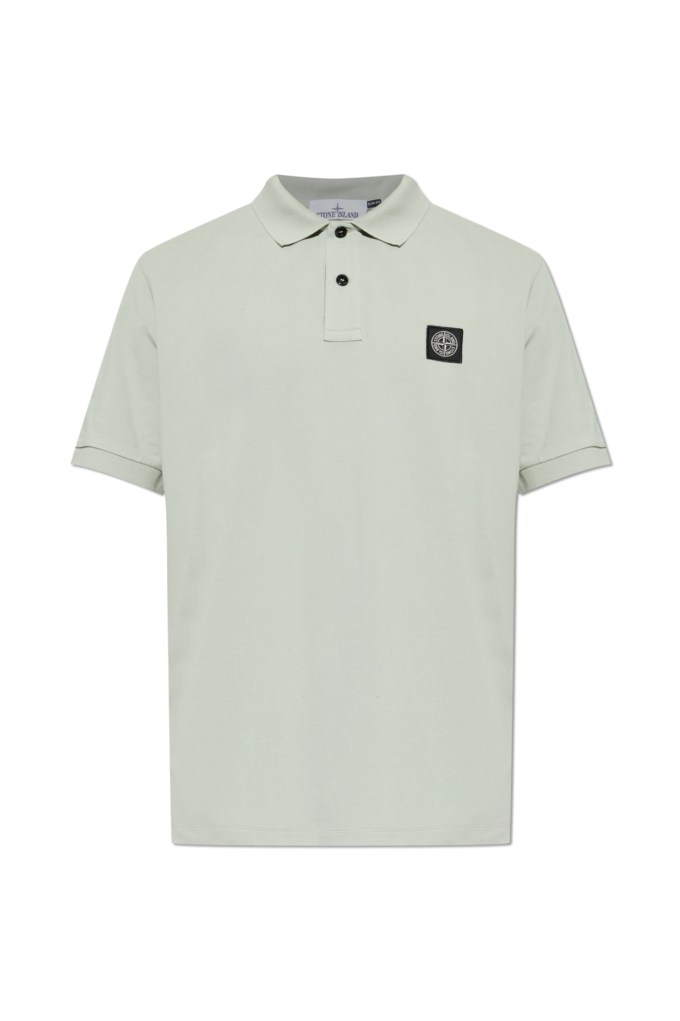 Stone Island Polo with logo patch | Men's | Vitkac